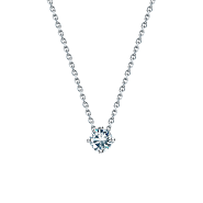 Колье с бриллиантом 0.74 ct Колье с бриллиантом 0.74 ct