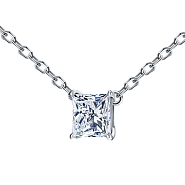 Колье с бриллиантом 0.87 ct Колье с бриллиантом 0.87 ct